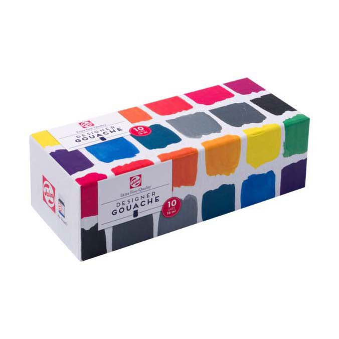 Zestaw gwaszów Talens Extra Fine, butelki 10x16ml