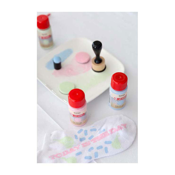 Talens art Creation farba tekstylna pastelowa 4x50ml