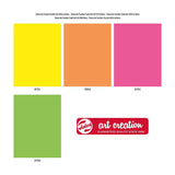 Talens Art Creation farba tekstylna neonowa 4x50ml