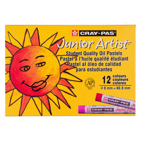 Zestaw pasteli olejnych Sakura Cray-Pas Junior Artist, 12 szt.