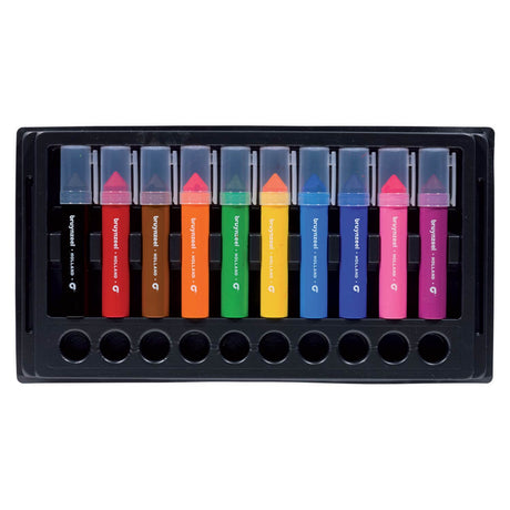 Flamastry mega point Bruynzeel, 10 sztuk