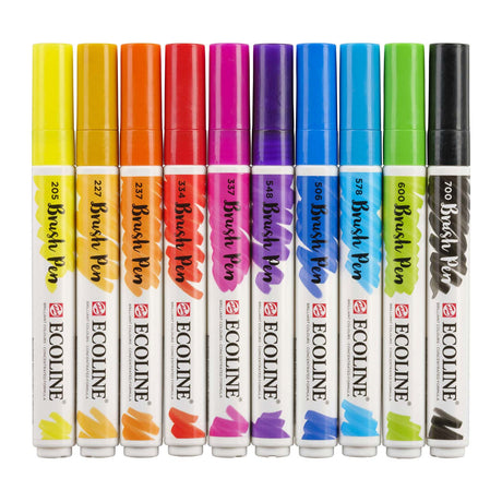 Talens Ecoline Brush Pen, 10.