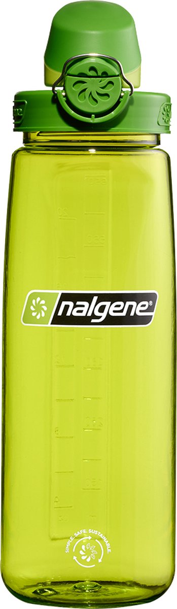 Nalgene - otf - drinking bottle - water bottle - leak proof - water bottle - 650ml - bpa free - sustain - spring green