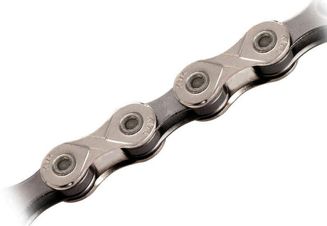 Łańcuch rowerowy Km c x10-93 10 prędkości 1 2x11 128 114 ogniw srebrnoszary oem