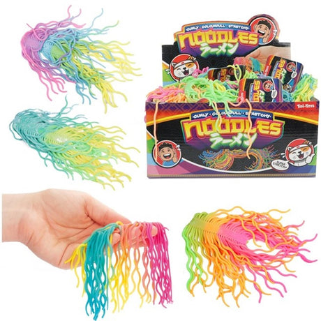 Toi-toys Toi Toys makaron -kręcone kolorowe-super rozciągliwe