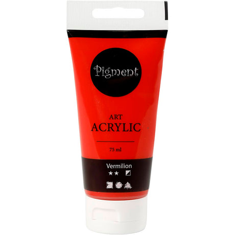 Firma Creativ https: www.cchobby.nl farba-akrylowa-semi-gloss-semi-opaque-primary-red-75-ml-1-butelka