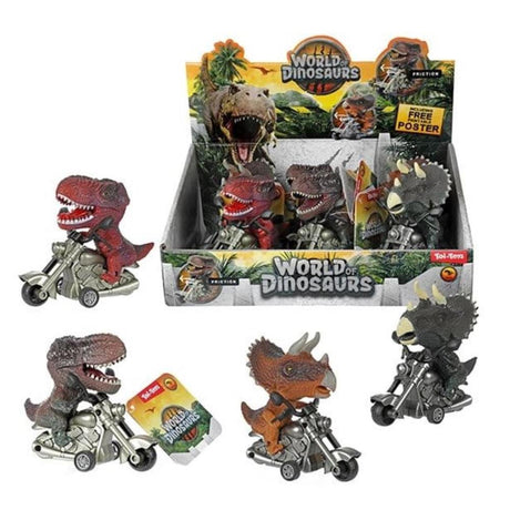 Toi-toys world of dinosaurs friction dino on motor