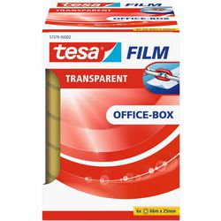 Tesa Office Box 57379-00002-01 przezroczysta folia (dł. x szer.) 66 m x 25 mm 6 szt.)