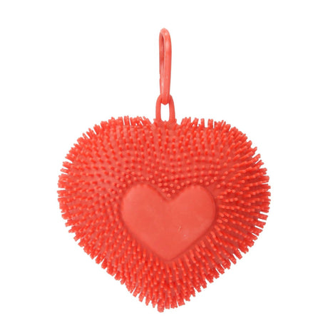 Toi-toys Pufferz Brelok do kluczy Pufferz Ball Heart 7cm 50gr 6 różnych kolorów