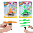 Toi-zabawki Zabawki do zabawy w helikopter, strzelec dyskowy 24cm 2, różne