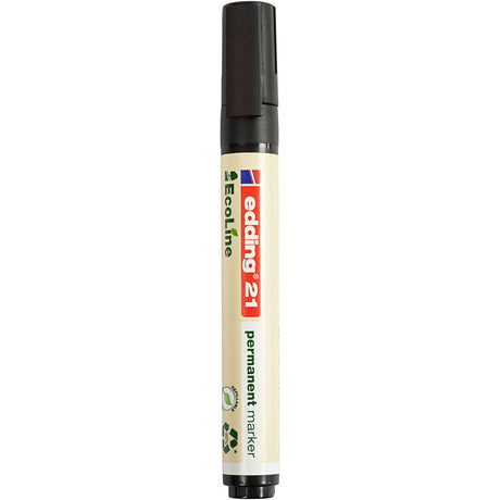 Marker permanentny edding ecoline 21 1,5-3mm czarny