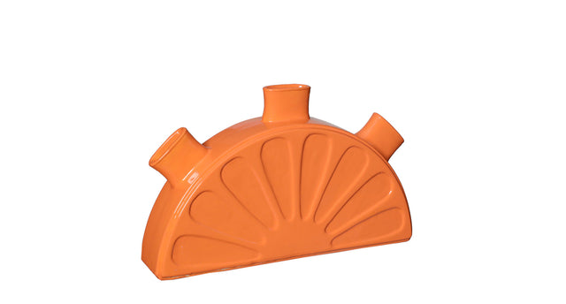 Vaas limon l28xw6xh17cm oranje