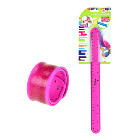 Toi-toys składana bransoletka z linijką w kolorze różowym na blistrze
