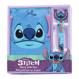Luksusowy pluszowy notatnik Lilo Stitch z długopisem