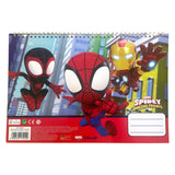 Spidey schetsboek a4 spiraal - 40 vellen met stickers