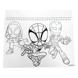 Spidey schetsboek a4 spiraal - 40 vellen met stickers