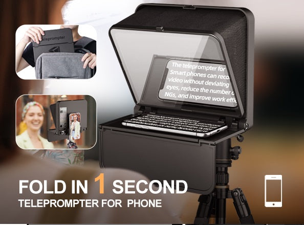 Teleprompter do smartfona Lensgo tcs7s 8,5 cala