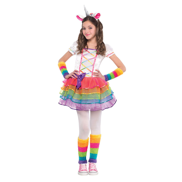 Sukienka Set Rainbow Unicorn, 4-6 lat
