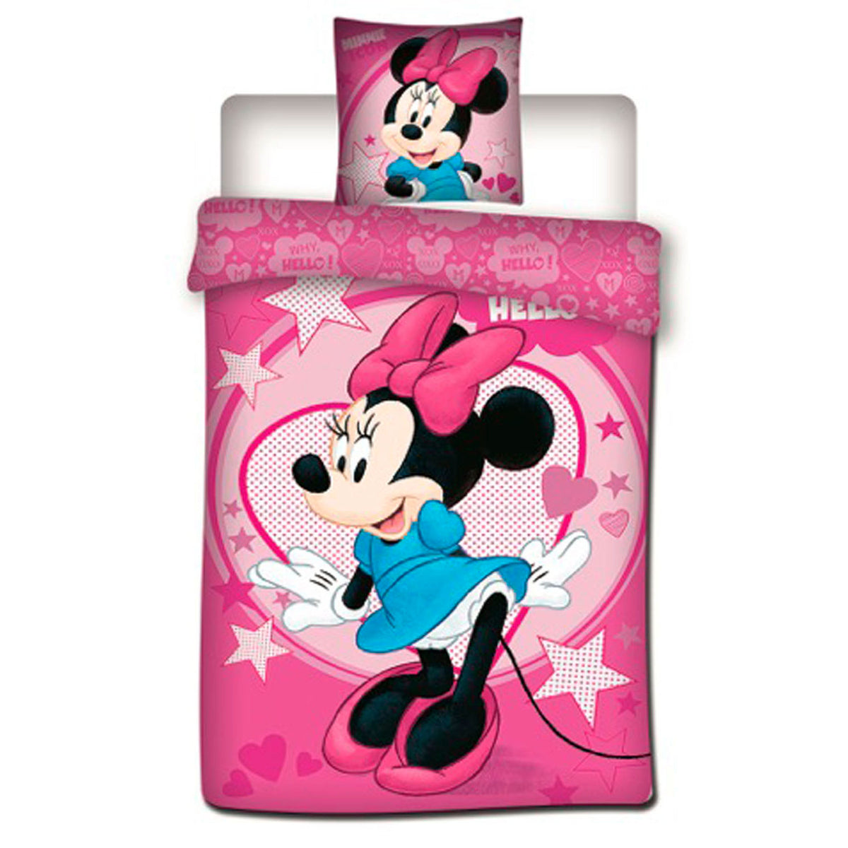 Pościel Disney Myszka Minnie, 140x200cm