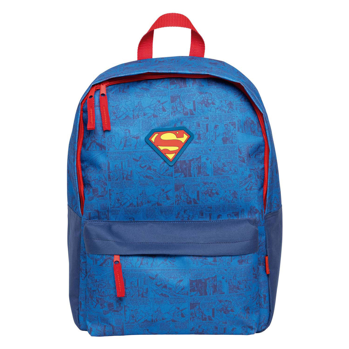 Superman z plecakiem