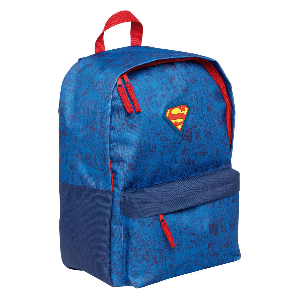 Superman z plecakiem