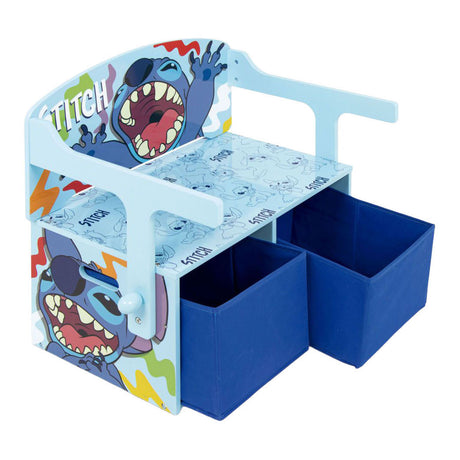 Drewniana ławeczka do zabawy ściegiem 3w1