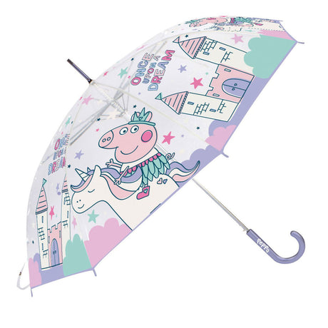 Przezroczysty parasol ze Świnką Peppą
