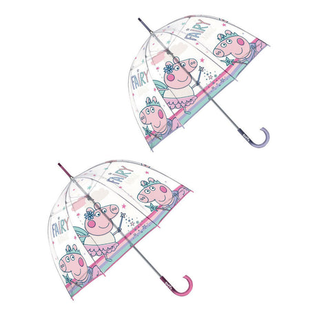 Przezroczysty parasol ze Świnką Peppą