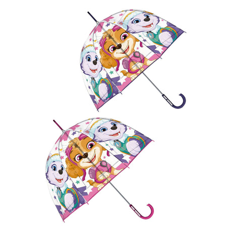 Przezroczysty parasol Psi Patrol