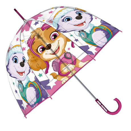 Przezroczysty parasol Psi Patrol