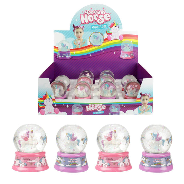 Toi-zabawki Dream Horse Snow Globe Unicorn 2, różne