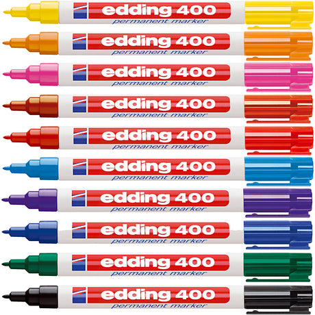 Edding https: www.cchobby.nl -markery-400-grubość linii-1-mm-różne-kolory-10-sztuka-1-pudełko