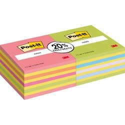 Kolorowa kostka post-it 2028nx2 76x76mm, mix neonów