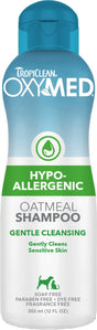 Tropiclean oxy-med - hipoalergiczny szampon dla psów - 355 ml