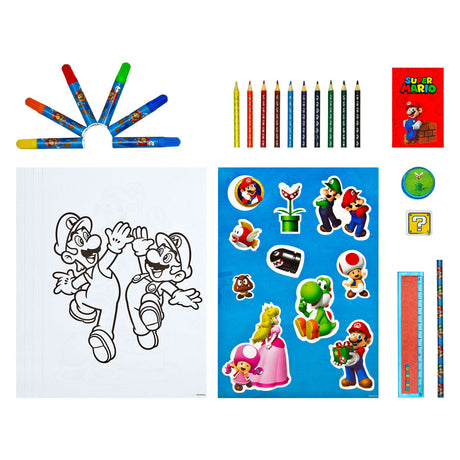 Kids Licensing Super Mario Stagery Set Tower, 35dlg.