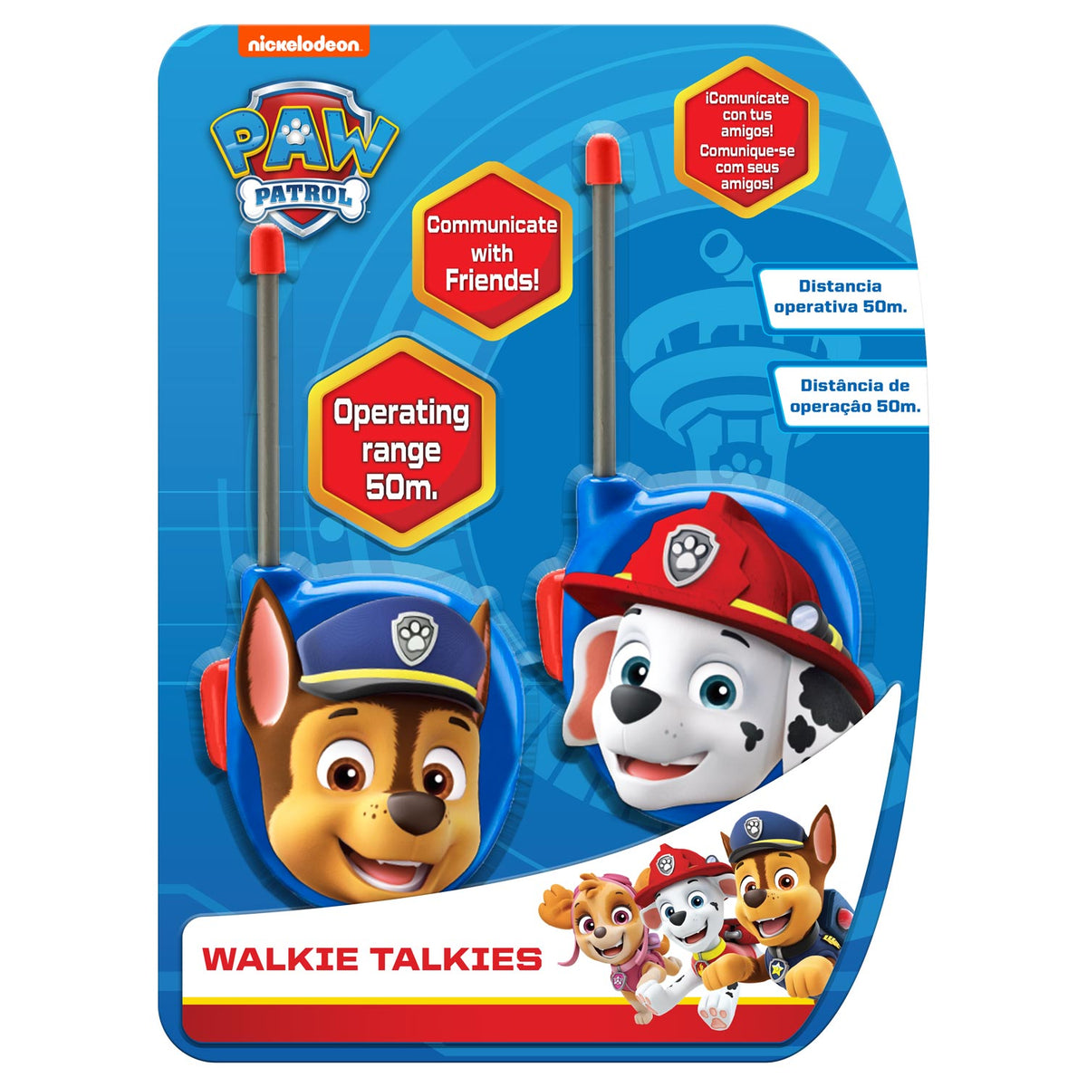 Licencjonowanie dla dzieci Walkie Talkie Psi Patrol