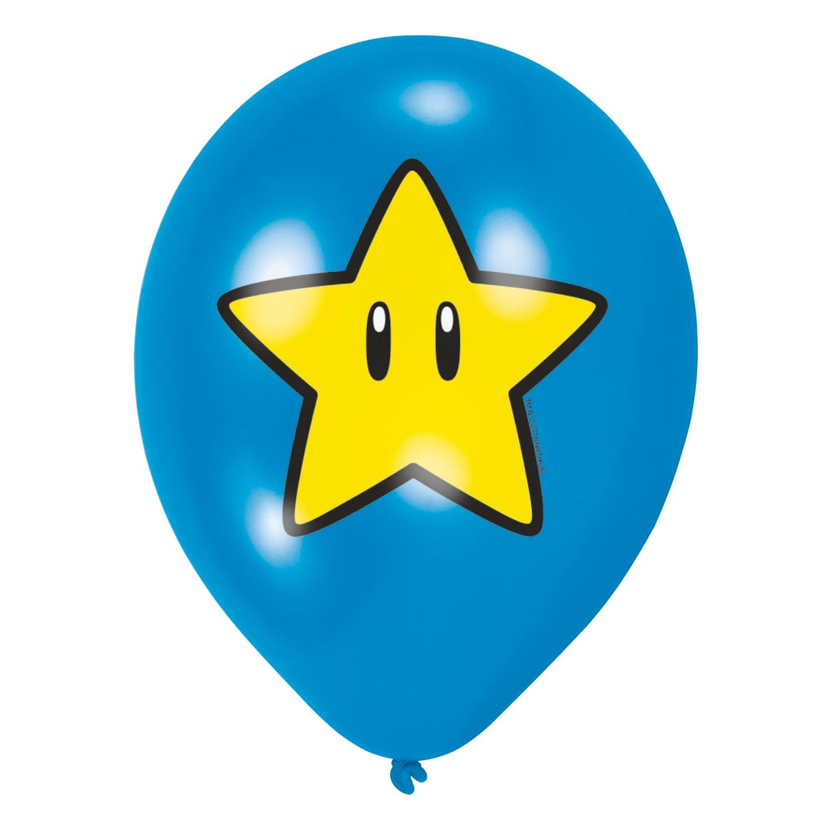 Super Mario Super Mario LaTex Balloons, 6st.