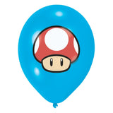 Super Mario Super Mario LaTex Balloons, 6st.