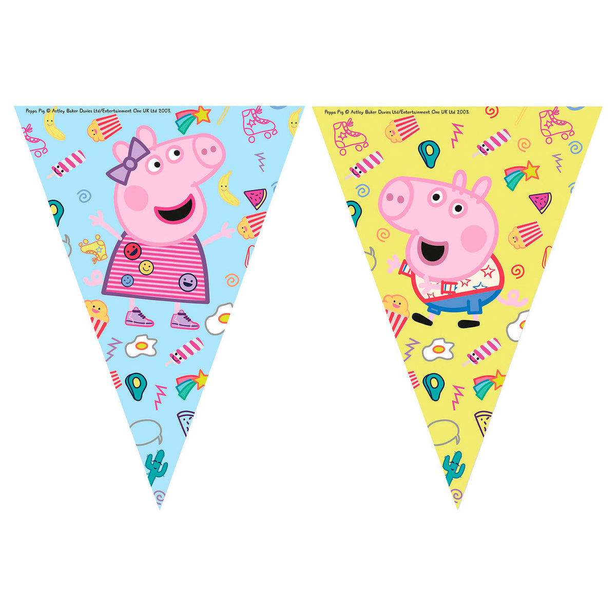 Peppa Flag Flag Linia Peppa Pig