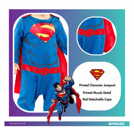 Kostium dla dzieci Superman, 2-3 lata.