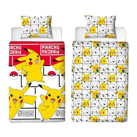 Poszwa na kołdrę Pokémon Pokemon Pikachu ikona, 140x200cm
