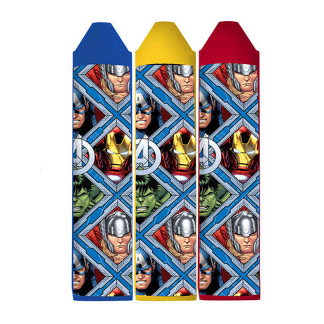 Blok rysunkowy Avengers z naklejkami i 3 kredkami, 40 arkuszy