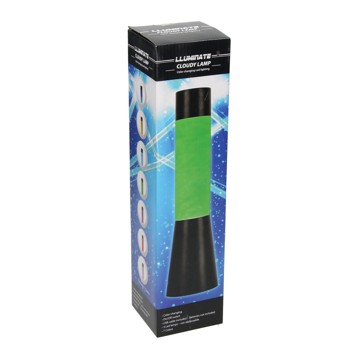 Lampa LED pochmurna, 33 cm