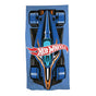 Ręcznik plażowy Hot Wheels o wymiarach 140x70cm