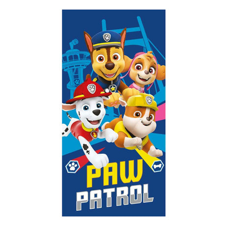 Bawełniany ręcznik plażowy Psi Patrol o wymiarach 140x70cm