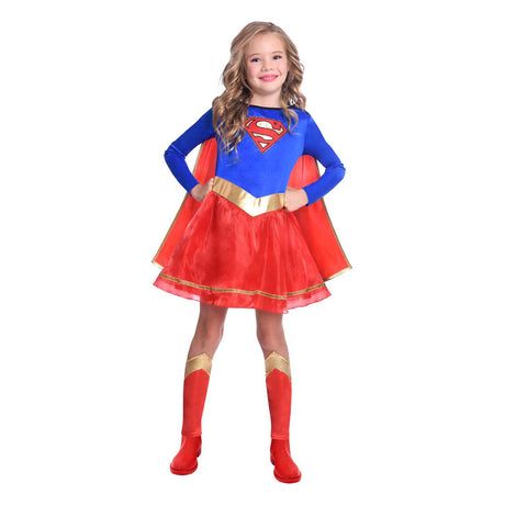 Kostium supergirl dla dzieci - 4-6 lat