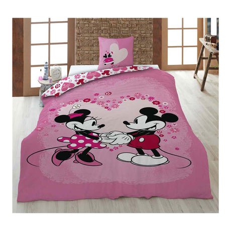 Poszwa na kołdrę Mickey Minnie - 140x200 cm