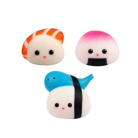 Toi toys toi-toys knijpfiguren -squeezy sushi- 5,5cm 3st