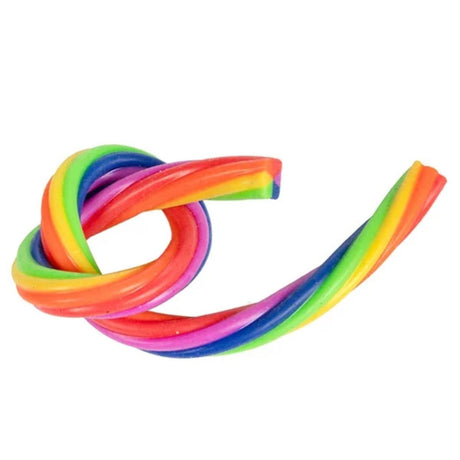 Toi-toys toi zabawki super rozciągliwa lina tęczowa blister zawierający 2 sztuki