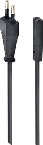 Przewód zasilający Cableexpert (c7) czarny, 1,8 metra
